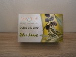 Натурален сапун от зехтин с листа от маслина, подходящ за всеки тип кожа с пилинг ефект 100g