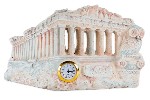 Гръцка статуетка - настолен часовник, 14х25 cm, цветна (R0-01)
