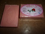Натурален сапун от зехтин с аромат на роза 100g